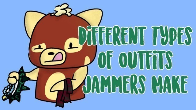 '6 Types of Outfits Jammers Make || Funny Animal Jam Skit || Denaguo AJ'