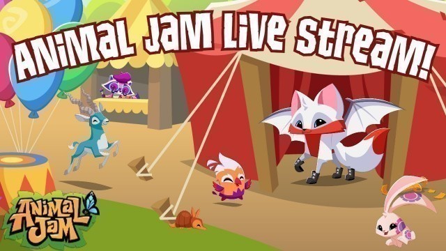 'Animal Jam Play Wild Live Stream with Azure! Sapphire Drops, Fashion Shows, and More!'