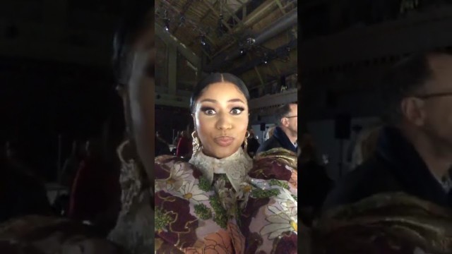 'Nicki Minaj at New York Fashion Week on Instagram Live (2/12/2020)'