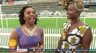 'African Fashion For Ladies Day At Royal Ascot | Good Morning Britain'