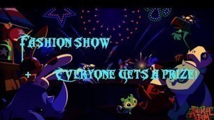'Animal jam fashion show + prize for all!'