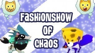 'Fashionshow of chaos II Animal jam II Ft. Cherri paws, djsmellwolf, shelby, catmeowdj'