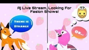 'Watch me play Animal Jam - Trying To Find Fashion Shows! User: Dogsrulecatspopo'