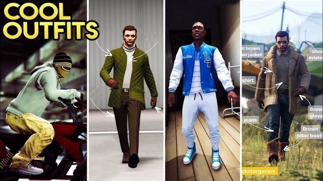 'GTA Online AWESOME LOOKING OUTFITS! (Wonder Woman, The Smuggler, The Air Fighter & More)'