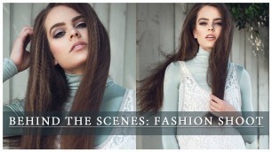 'Behind The Scenes - Retro Pastel Fashion Photography Shoot'