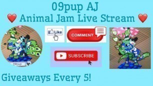 'Animal Jam Live Stream! Happy 4th of July Stream!'