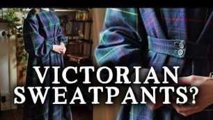 'Are These Victorian Sweatpants? | Comfy Historical Fashion #Shorts'