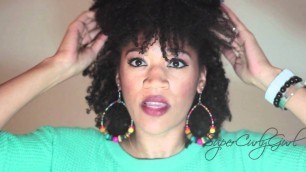 'How To: 80\'s Rock Style For Natural Hair'