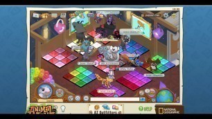 'Animal jam fashion show - the electric leopard'