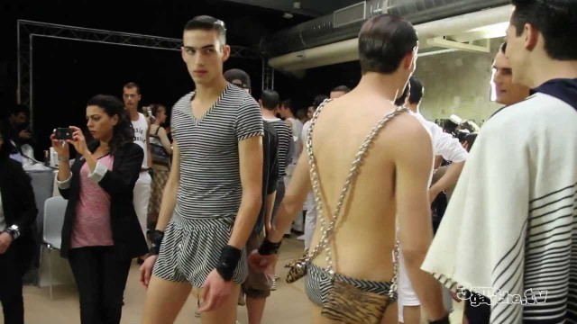 'Alexis Mabille me déshabille - Fashion Week - Mode Masculine - PE 2012'