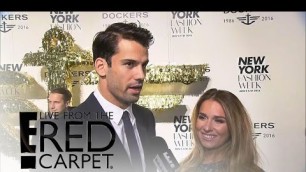 'Eric Decker\'s First Time at New York Fashion Week | Live from the Red Carpet | E! News'
