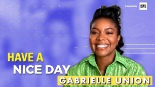 'Gabrielle Union Dishes on 80\'s Fashion | Have a Nice Day | Rock The Bells'