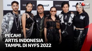 'Keren! Artis Indonesia Tampil di Runway New York Fashion Week 2022 | tvOne Minute'
