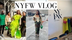 'LIVING ALONE IN NYC: NYFW| FASHION WEEK VLOG : NYC MOVING VLOG 2'