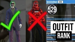 'Ranking GTA Online Player Outfits | Outfit Rank'