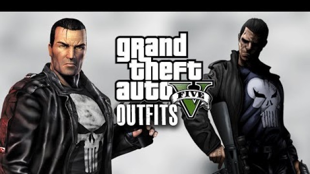 'GTA 5 Online - Marvel Outfits (The Punisher SPECIAL)'