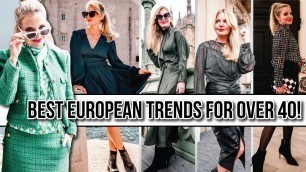 '5 Wearable European Fashion Trends You\'ll LOVE (Over 40)'