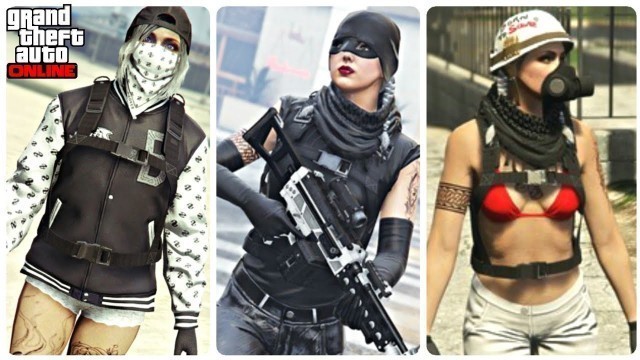 'GTA V | ♡12 CUTE Female Outfits (Ps4/Xbox One/PC)♡'