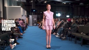 'London Fashion Week by Fashion show live Designer Megans Choix Model 7'