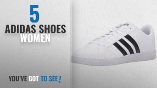 'Top 5 Adidas Shoes Women [2018]: Adidas Neo Women\'s Baseline W Casual Sneaker,White/Black/White,8.5'