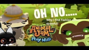 'Animal Jam Play Wild: Why I find fashion shows stressful (skit.)'