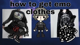 'How to get emo clothes in miga store 