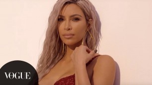 'Behind the scenes of Kim Kardashian West’s March 2018 cover shoot for Vogue India'