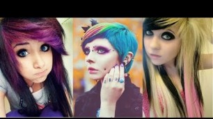 'LATEST EMO GIRL HAIRSTYLE TRENDS & FASHION LOOKS  2018'