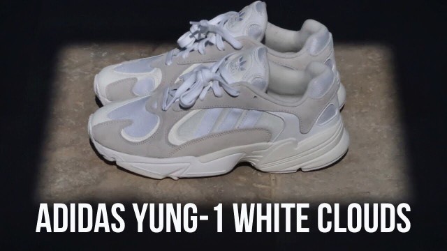 'Adidas Yung 1 WHITE CLOUDS | The Best Dad Shoes REVIEW'