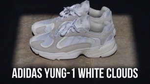 'Adidas Yung 1 WHITE CLOUDS | The Best Dad Shoes REVIEW'