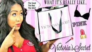 'What It\'s Like to Work at Victoria\'s Secret - The Good, The Bad, The UGLY |  Vlogmas Day 5, 2016'