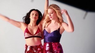 'Camila Mendes and Lili Reinhart Behind the Scenes at Our Cover Shoot! | Cosmopolitan'