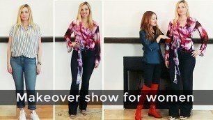 'Fashion and beauty for women over 40 - makeover show - Cecelia'