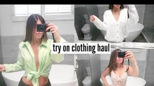 'TRY ON SUMMER / FALL CLOTHING HAUL 2019'