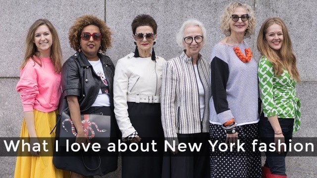 'New York fashion for women over 40 - what I love about New York fashion'