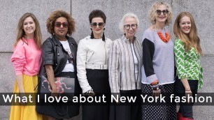 'New York fashion for women over 40 - what I love about New York fashion'