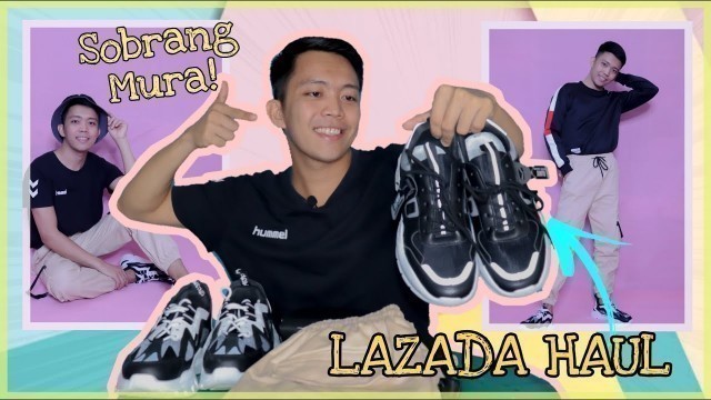 'The \"BEST SHOES\" on LAZADA! Very Affordable | Lazada Haul | TEACHER RAFFY'