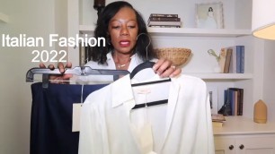'ITALIAN FASHION 2022 | Fashion Over 40 Spring 2022'