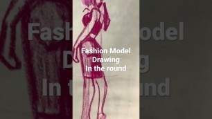 'Fashion Model #Drawing'