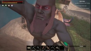 'Crushed by a catapult on Conan Exiles'