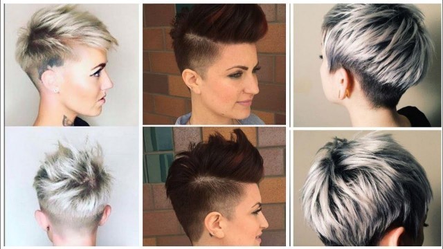 'short haircuts for women over 40 look Stunning 2k22 and with awesome dye ideas// Fashion Girly Hacks'