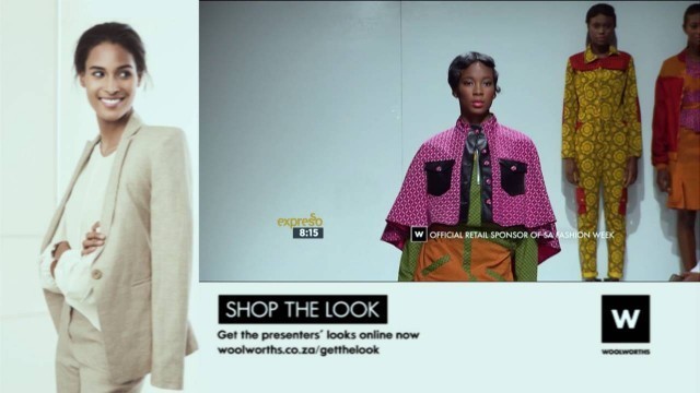 'Highlights from SA Fashion Week with Woolworths 23 September 2016'