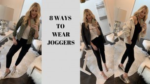 '8 Ways To Wear Joggers | Fashion Over 40'