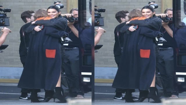 'Gigi Hadid and Kendall Jenner Hug at Victoria\'s Secret Fashion Show Rehearsals After Skipping the 20'