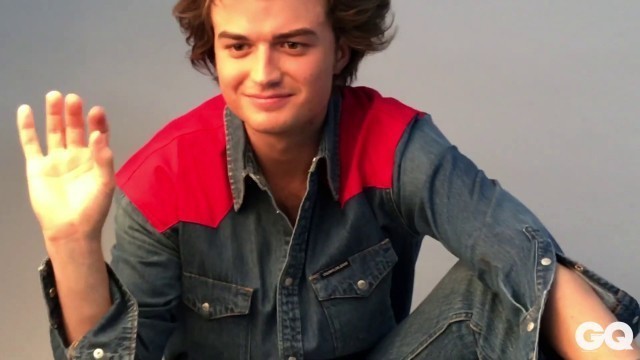'Stranger Things\' Joe Keery behind the scenes of his July/August cover shoot | GQ Middle East'