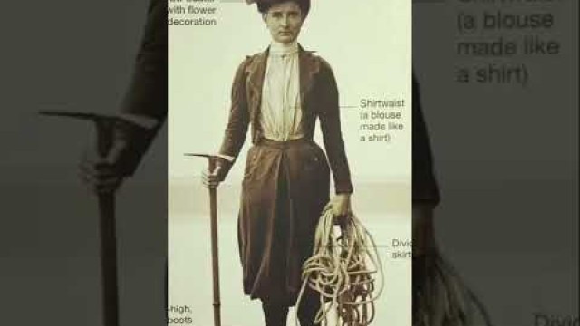 '19th century hiking garments 