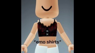 'Things to search for emo clothing.'