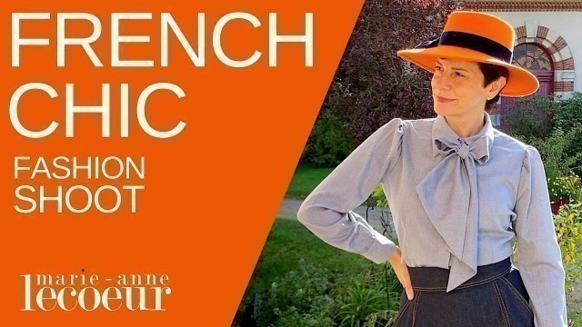 'My First Fashion Shoot - French Outfits'