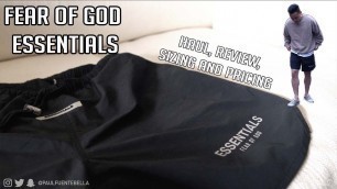 'Fear of God Essentials Fall 2019 (Clothing Haul and Review)'
