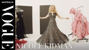 'Nicole Kidman behind the scenes | Cover Shoot | Vogue Australia'